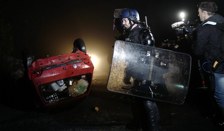 Affrontements lors de l'expulsion de la ZAD