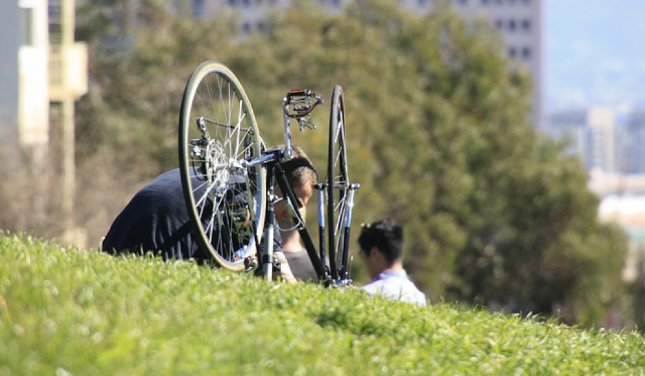 Le dépannage pour vélo cartonne