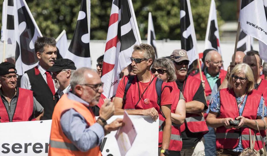 Le personnel des CFF est en colère