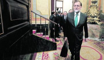 Rajoy proche de la porte de sortie