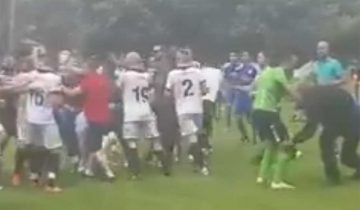 Un match de foot amateur dégénère