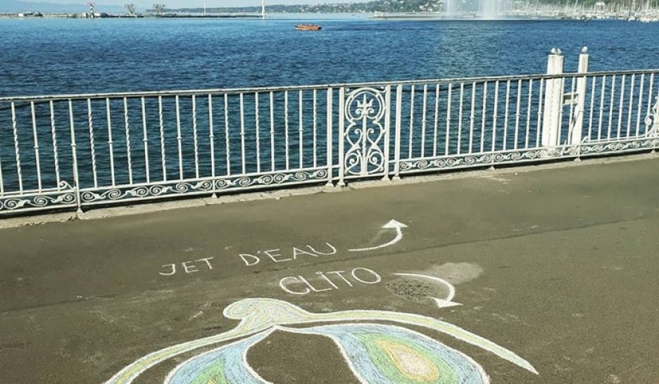 Clitoris à la craie: deux élues demandent le retrait de l’amende