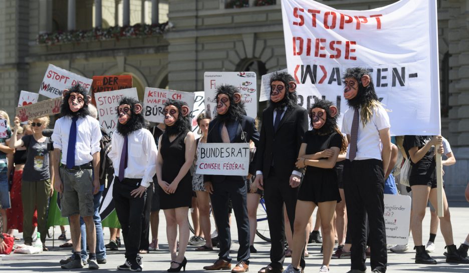 Manifestation contre les exportations d’armes
