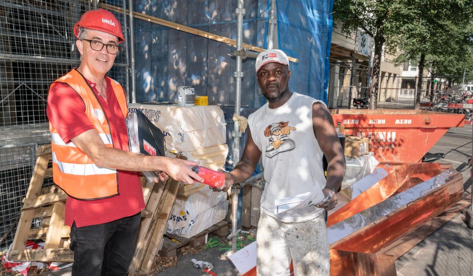 Surchauffe sur les chantiers