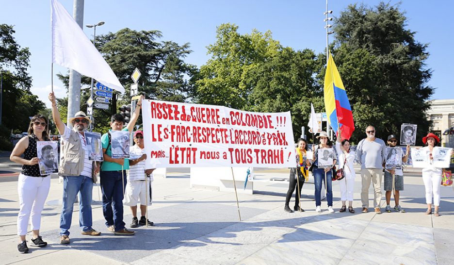 Manifestations contre le «terrorisme d’Etat»