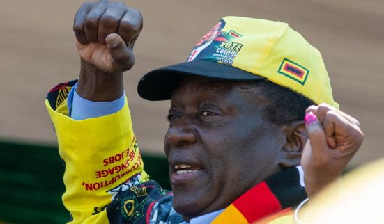 Mnangagwa réélu président