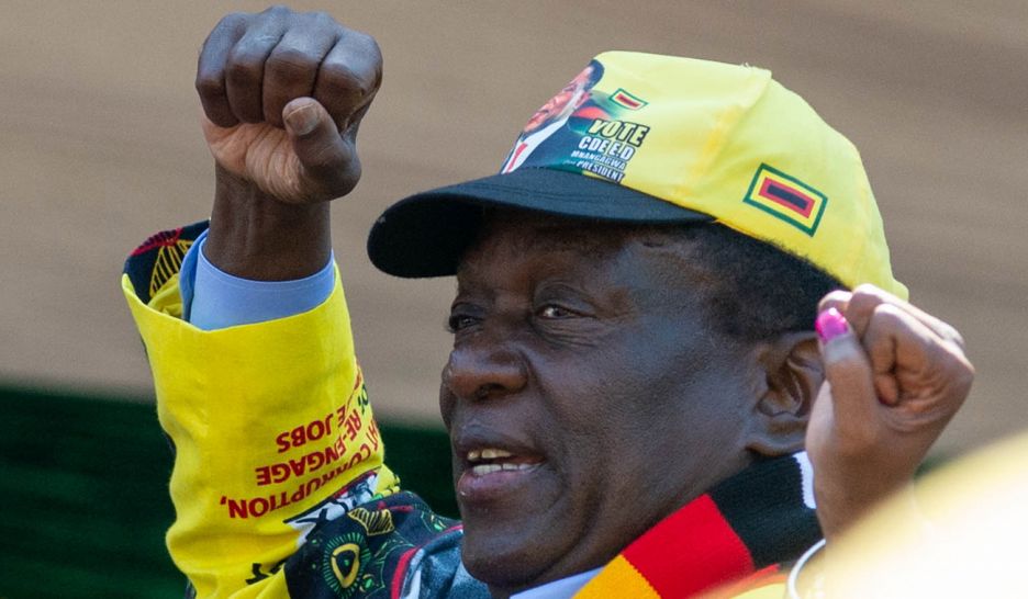 Mnangagwa réélu président
