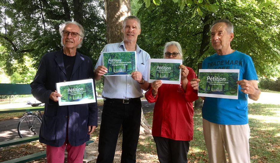 Moins de béton, plus de verdure: la pétition est lancée