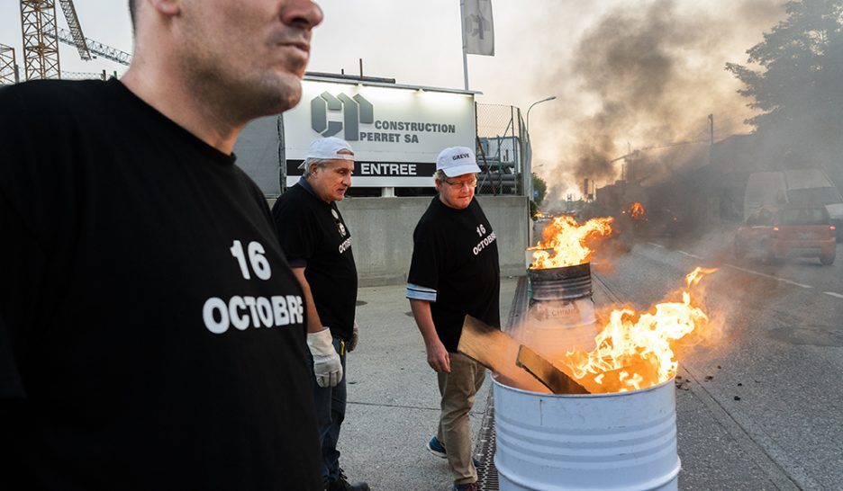 Les maçons appelés à faire grève 2