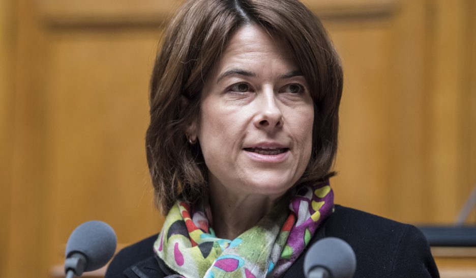 Petra Gössi se met hors course