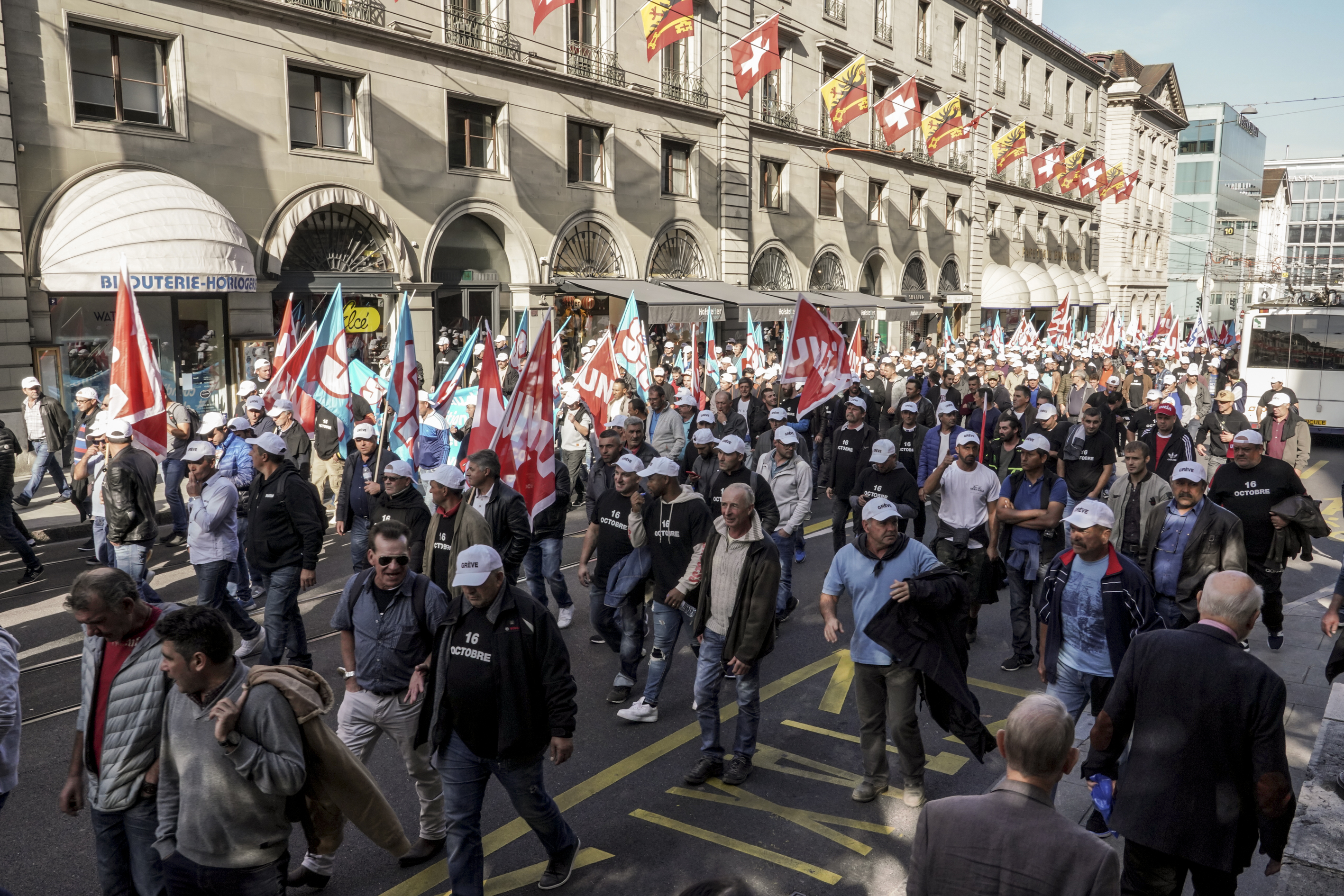 Occup’ du pont Mont-Blanc 2
