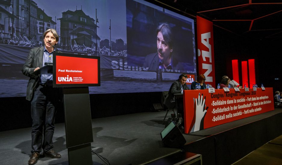 Enjeu syndical et politique à l’USS