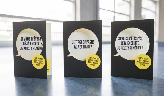 Sensibilisation contre des comportements sexistes au CHUV