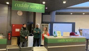 Caddie Service arrête aux Eaux-Vives