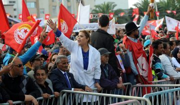 Débrayage général en Tunisie