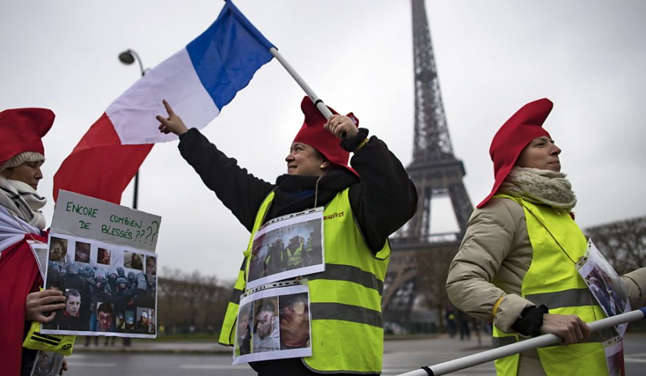 Les femmes gilets jaunes se mobilisent 1