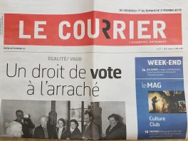 Problème de livraison du «Courrier»