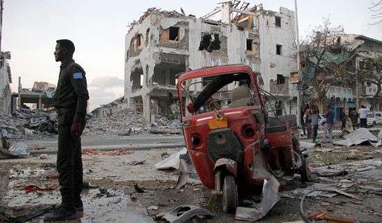 Frappes aveugles en Somalie