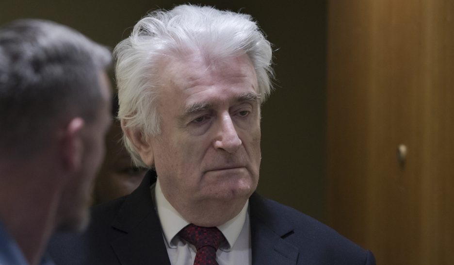 Karadzic condamné à la prison à vie