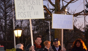 Meinier s’oppose à la fermeture de sa poste