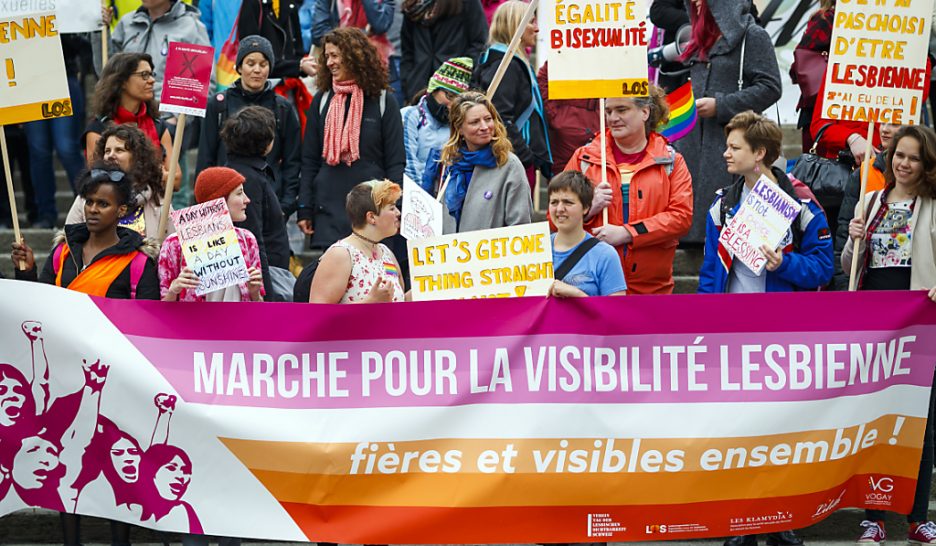 Les lesbiennes exigent plus de visibilité