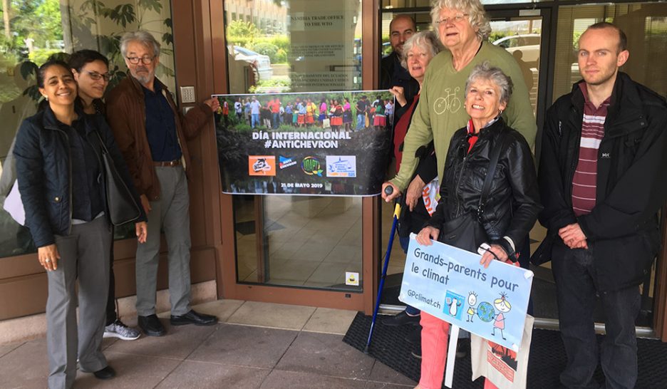 Appel international pour les victimes de Chevron