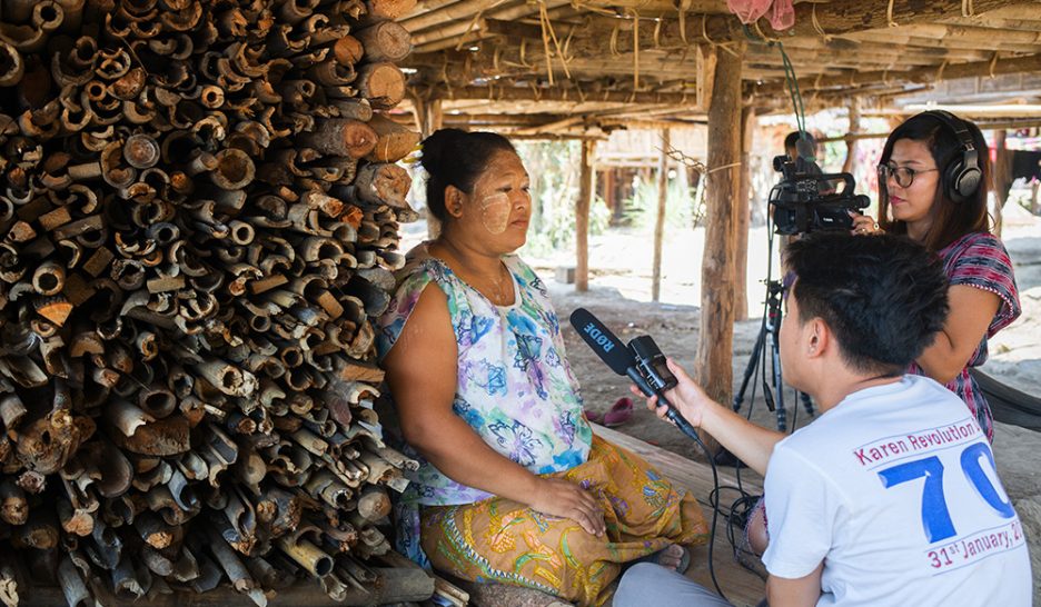 Au Myanmar, des journalistes sous pression
