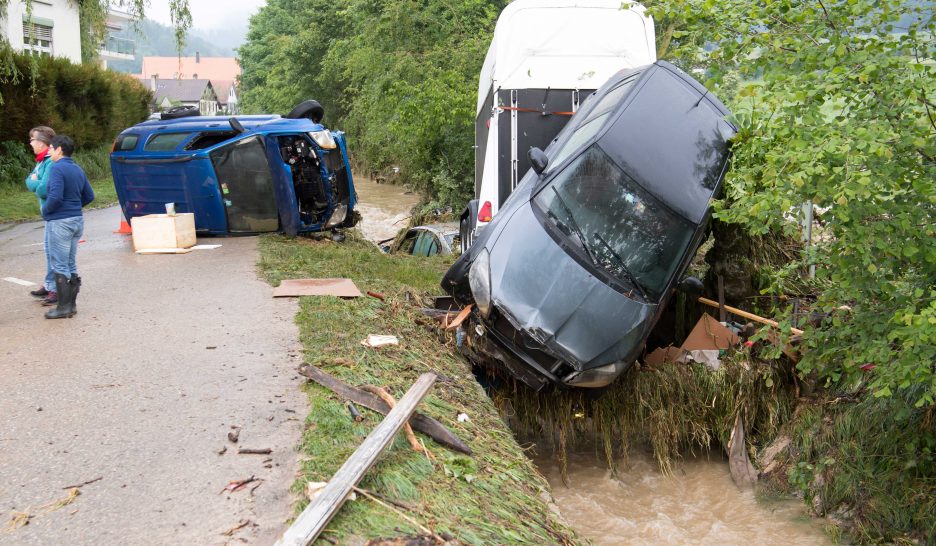 Des habitants sans électricité