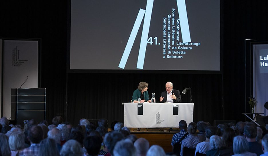 La foule aux Journées littéraires de Soleure