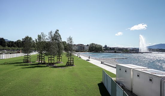Les autorités inaugurent la nouvelle plage