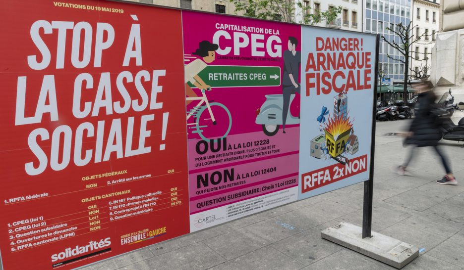 RFFA: rejet du recours du POP