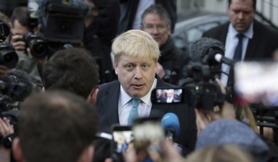 Volée de bois vert pour Boris Johnson