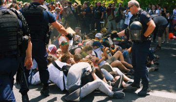 Canicule et lacrymos