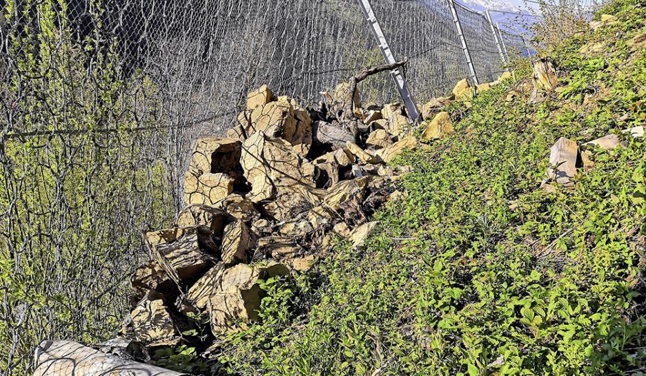 Facture salée pour les éboulements