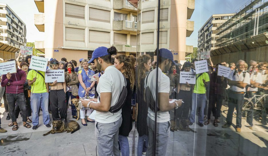 Mineurs non accompagnés en lutte