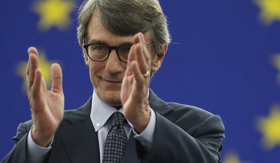 Sassoli élu président du Parlement européen