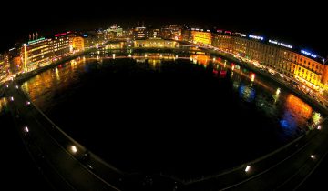 Une nuit sans lumières dans le Grand Genève