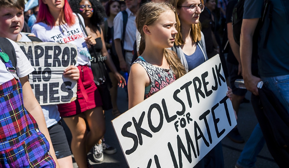 Climat: déclaration et manif à Lausanne
