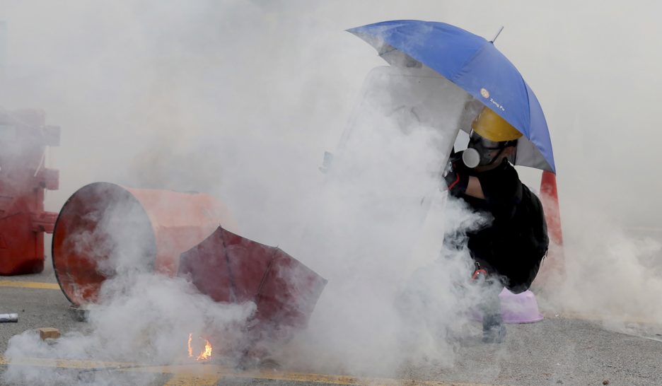 Hong Kong dans le chaos