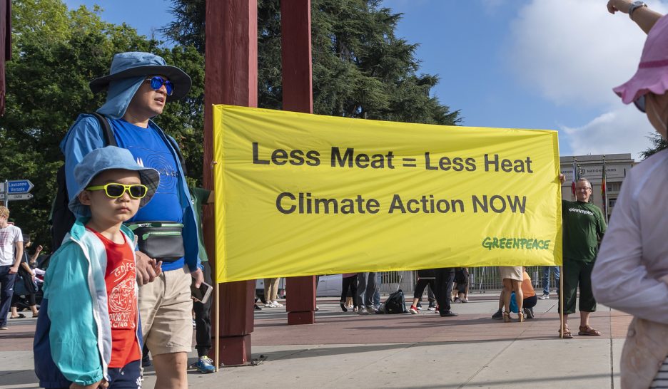 Moins de viande pour le climat