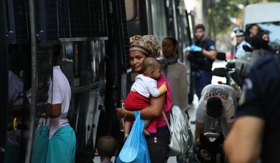 Quatre squats tombent à Exarcheia