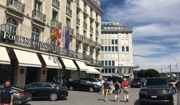 Zone piétonne ou parking de luxe?