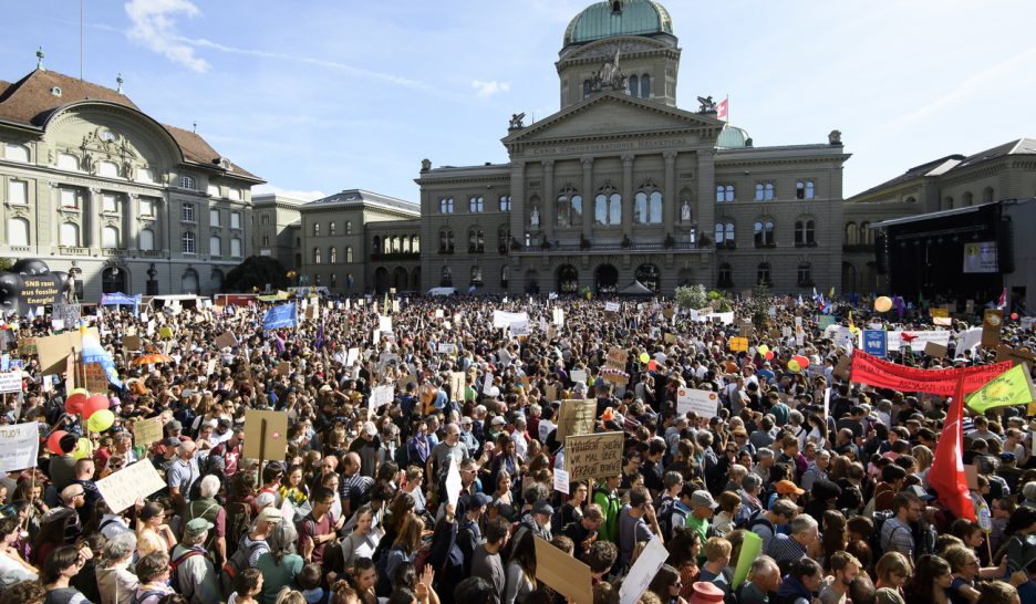 Manifestation historique à Berne