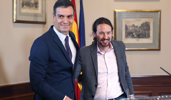 Accord entre les socialistes et Podemos