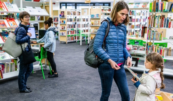 Dimanche pluvieux à la «biblio»