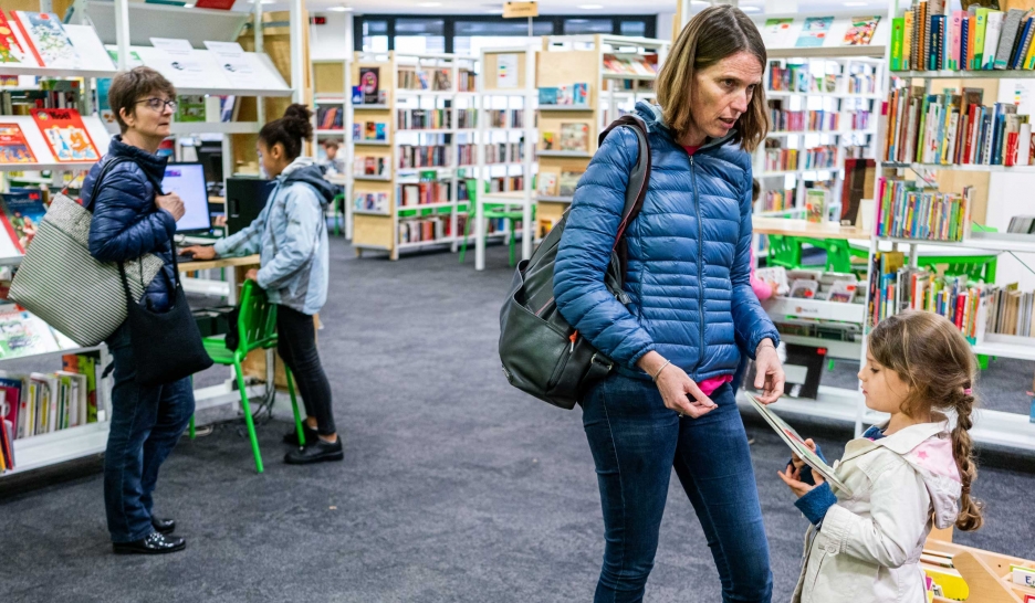 Dimanche pluvieux à la «biblio»