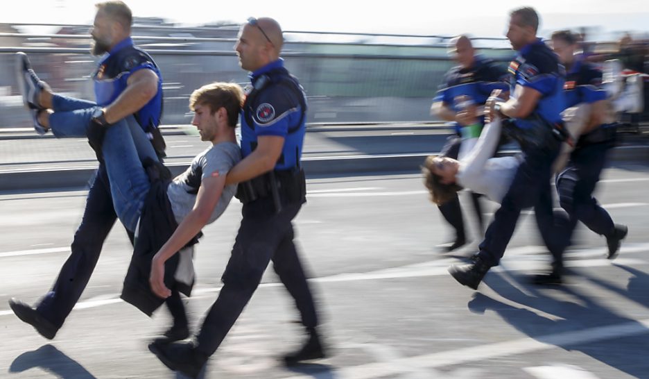 Les activistes d'Extinction Rebellion condamnés