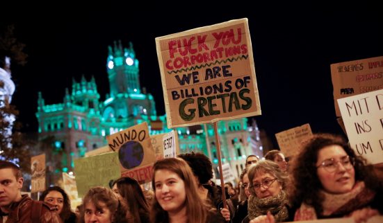 Fossé béant entre la rue et la COP25