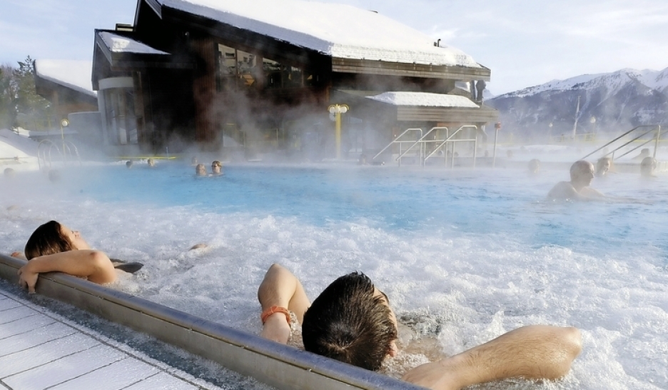 Les bains d'Ovronnaz en difficulté