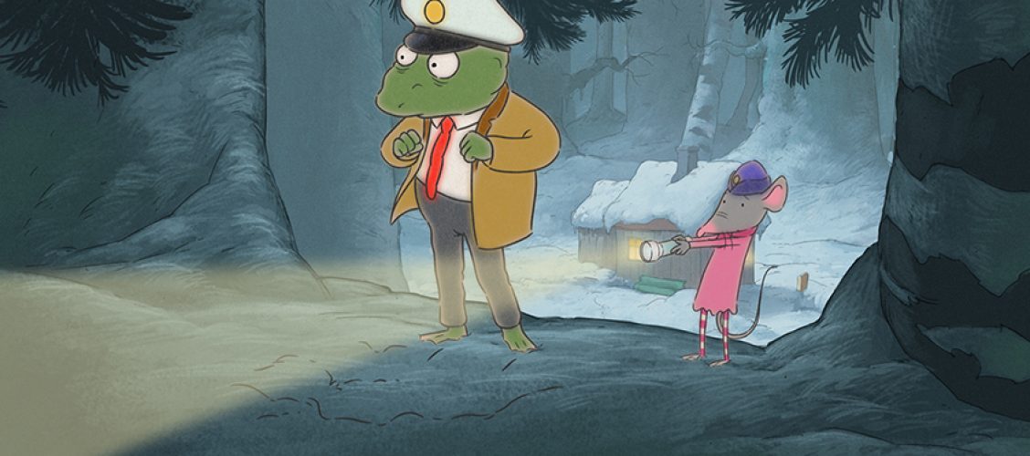 Une souris audacieuse